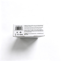 Boîte en papier pliable sur mesure, impression UV, emballage de vente au détail, boîte de couleur pour mini batterie externe, emballage de chargeur portable