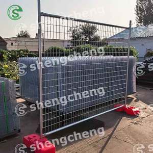 Alta calidad 6 X12 pies Construcción soldada Valla temporal comercial portátil - Product Image 2