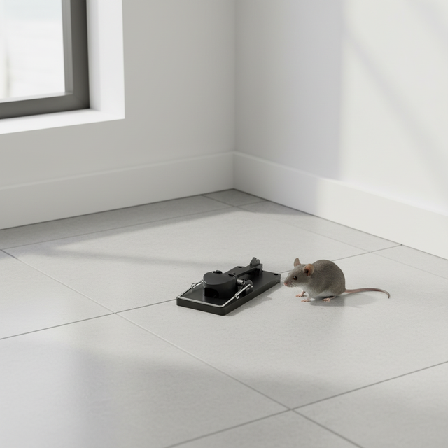 Portable Smart Mouse Catcher Easy Use Mice Snap Trap Reusable Rodent Killer