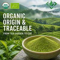 Poudre de Matcha biologique Demeter USDA AA de qualité culinaire pour la pâtisserie, certifiée biologique UE pour l'industrie de la pâtisserie