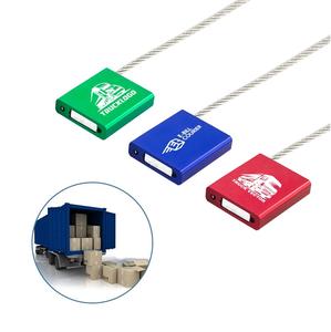 Contenedor de aleación de aluminio Autobloqueo <span class=keywords><strong>Cable</strong></span> de alta seguridad Sello de alambre Sello de bolsa de dinero Bloqueo de sello de <span class=keywords><strong>cable</strong></span> - Product Image 1