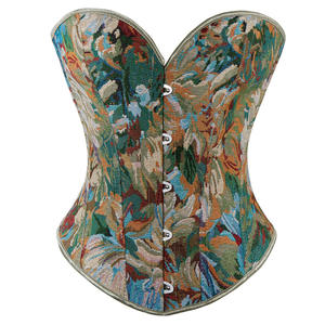 Viviblook Z0129TP01 Women <b>Corset</b> <b>Top</b> Retro Fishbone <b>Corset</b> Tight Fitting Gathering Women Sexy Plus Size Strapless <b>Top</b> - Product Image 6