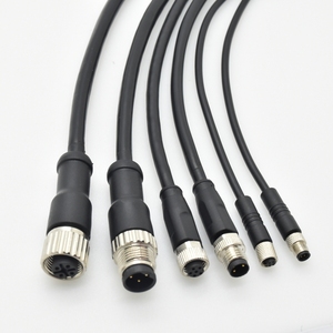 IP67 étanche M5 M8 M12 2 3 4 5 broches câblage industriel électrique mâle femelle prise de câble faisceau de câblage connecteurs circulaires - Product Image 5
