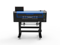 Impresora DTF Automática de 24 Pulgadas, 2 Cabezales I3200, Impresora de Transferencia de Calor con Tinta Blanca, Máquina de Impresión Digital para Prendas Textiles