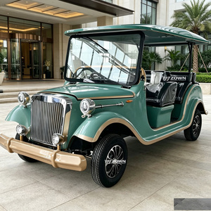 Vehículo Turístico Eléctrico Retro Vintage, Vehículo Clásico para Recorridos en Islas, Resorts y Parques Costeros, Transporte de Visitantes - Product Image 1