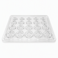 Plateau intérieur en blister PET pour kits d'accessoires de quincaillerie avec impression personnalisée, emballage à cavité moulée, boîte transparente