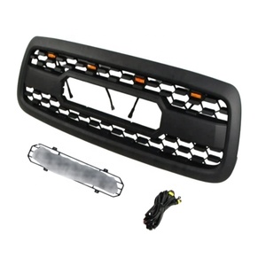 MARVELAND Rejilla Superior Delantera para Parachoques, Estilo TRD / Reemplazo OEM para Toyota Tundra (2000-2002 1.ª Gen. SR5 y Limited) - Product Image 2