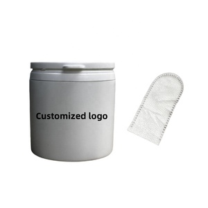 Vente en gros de lingettes jetables pour doigts d'animaux domestiques 50 ou 55 pièces/boîte lingettes de nettoyage pour les yeux, les oreilles et les soins dentaires pour animaux de compagnie pour chats et chiens - Product Image 4