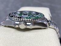 Montre pour homme de luxe ARF factory GMT DD3285 40 mm, mouvement mécanique haut de gamme, acier inoxydable, cristal noir vert, 12,5 mm