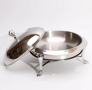 Olla caliente de Alcohol comercial de acero inoxidable personalizable para cocina, vajilla pequeña - Product Image 4