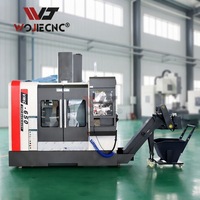 Centre d'usinage CNC 5 axes WOJIE VMC650 avec guide linéaire haute précision, centre d'usinage vertical