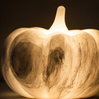 Lampe de nuit en pierre de gypse naturel en forme de citrouille, tactile et à intensité variable, diffuseur d'arômes pour la décoration d'automne et de Thanksgiving
