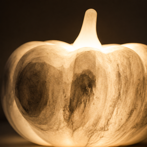 Lampada Notturna a Forma di Zucca <span class=keywords><strong>in</strong></span> Gesso Naturale, Dimmerabile al Tocco, Lampada Aromaterapica <span class=keywords><strong>in</strong></span> Pietra per Decorazioni Autunnali e del Ringraziamento - Product Image 6