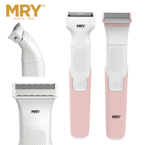 MRY Depiladora Eléctrica 2 en 1 <span class=keywords><strong>para</strong></span> Mujer, Depilación Corporal, Afeitadora Eléctrica <span class=keywords><strong>para</strong></span> Zona Íntima y Bikini - Product Image 1