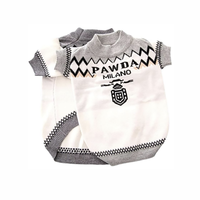 Sweater Anjing Pakaian Anjing Desainer Mewah French Bulldog Schnauzer Corgi Chihuahua Pakaian Anak Anjing Grosir Perlengkapan Hewan Peliharaan
