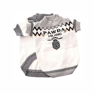 Dog Sweater Luxury Designer Dog Clothes French Bulldog Schnauzer Corgi Chihuahua Puppy Clothes Dropshipping - Product Image 1