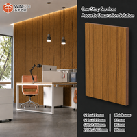 Panneau acoustique micro-perforé moderne WINEGO en MDF, résistant au feu et à l'humidité, insonorisant pour hôtel, école, studio, plafond et mur