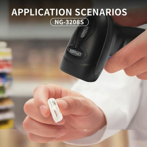 Escáner de Códigos de Barras 2D USB NORGEE NG3208 de 1.3MP, Lector de Códigos QR con Interfaz <span class=keywords><strong>COM</strong></span> para Gestión de Inventario en Comercios y Almacenes - Product Image 3