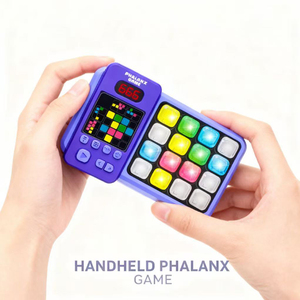 Console de <span class=keywords><strong>jeu</strong></span> électronique personnalisée pour enfants : Puzzle matriciel éducatif, entraînement logique, défi de mémoire, <span class=keywords><strong>jeu</strong></span> interactif lumineux pour stimuler le cerveau - Product Image 5