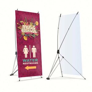 Kits promotionnels de supports muraux X Banner en gros pour la publicité en exposition et les événements numériques - Product Image 1