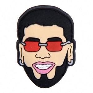 Animal Pain Riz Oeuf Snacks PVC Charms pour Chien Chat Nourriture Cartoon Fruit Beach Shoe Decorations avec Charmwatchband Accessoires - Product Image 2