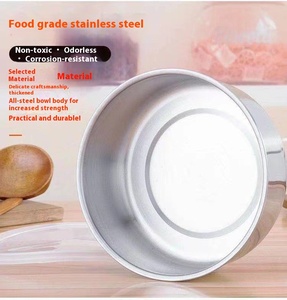 Ensemble de marmites en acier inoxydable de 5 pièces avec couvercle intérieur ensemble de <span class=keywords><strong>rangement</strong></span> de <span class=keywords><strong>cuisine</strong></span> pour récipients alimentaires chauffants vente en gros - Product Image 4