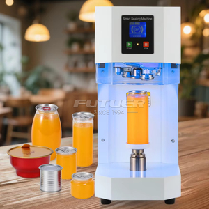 Machine à sceller semi-automatique pour canettes de bière et boissons, machine à sceller en aluminium à commande manuelle pour le capsulage de bouteilles en plastique - Product Image 2
