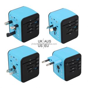EU UK USA AU Multi-port Charging Head 4USB World Travel Fast Charger 5V3.4A AC Adapter - Product Image 4