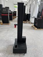 Máquina de Ensayo de Resistencia a la Tracción Universal de Columna Única con Pantalla Digital, Construcción de Acero Grueso, Estándares BS/ASTM Clase 1