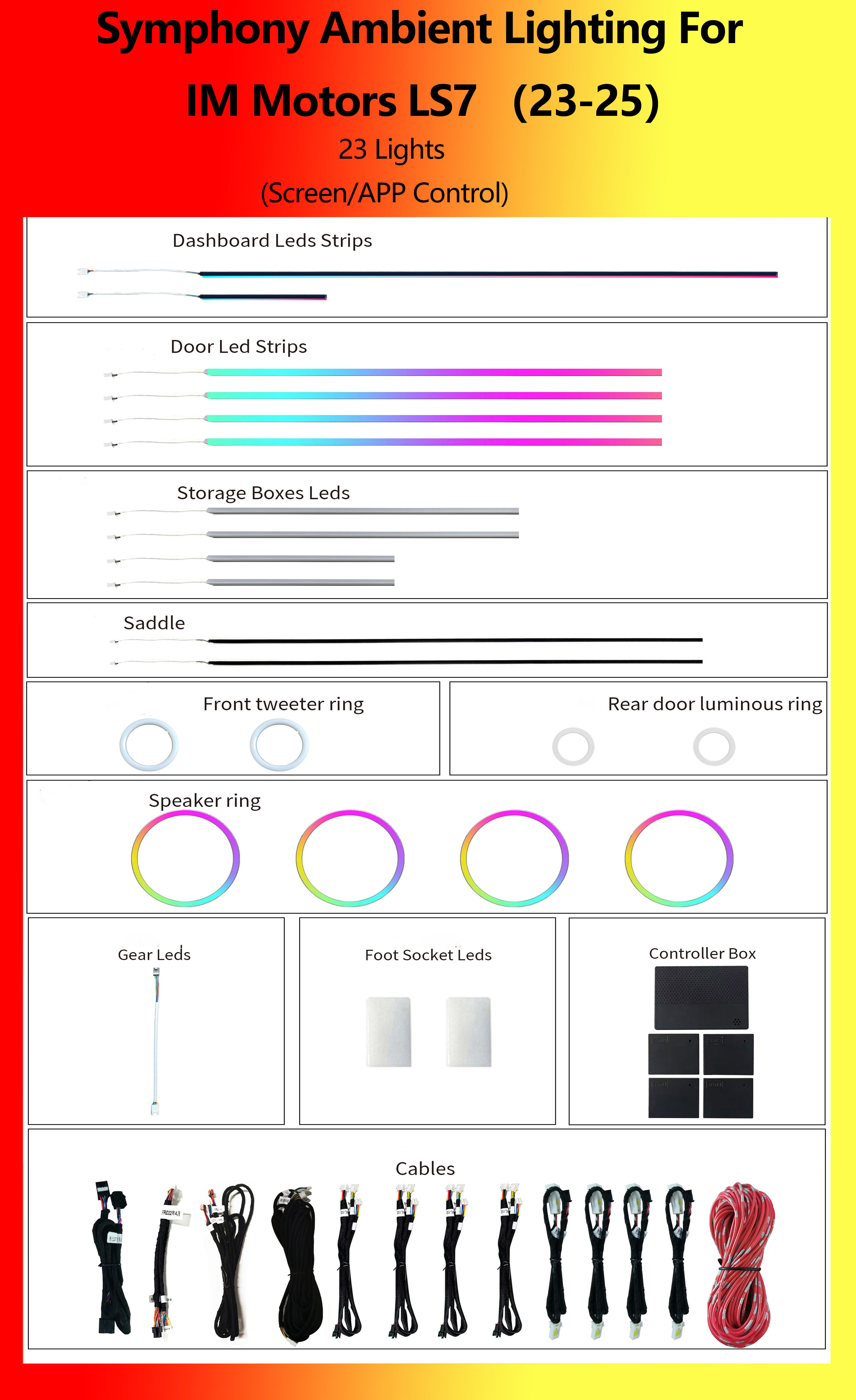 IM Motors LS7 Symphony 23 Luces