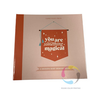 Livre de fil de couture de reliure de livre de boucle liée en spirale à Double fil invisible