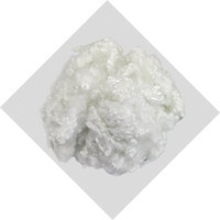 Fibre de polyester creuse conjuguée, matière première textile et tissu, fibre de polyester en vrac pour garnitures
