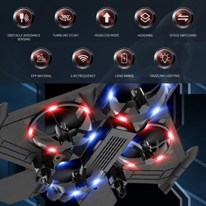 Aidison 2.4G RC máy bay EPP bọt ucak bay con quay hồi chuyển ổn định chống rơi Avion với tránh chướng ngại vật juguete RC máy bay đồ chơi - Product Image 3