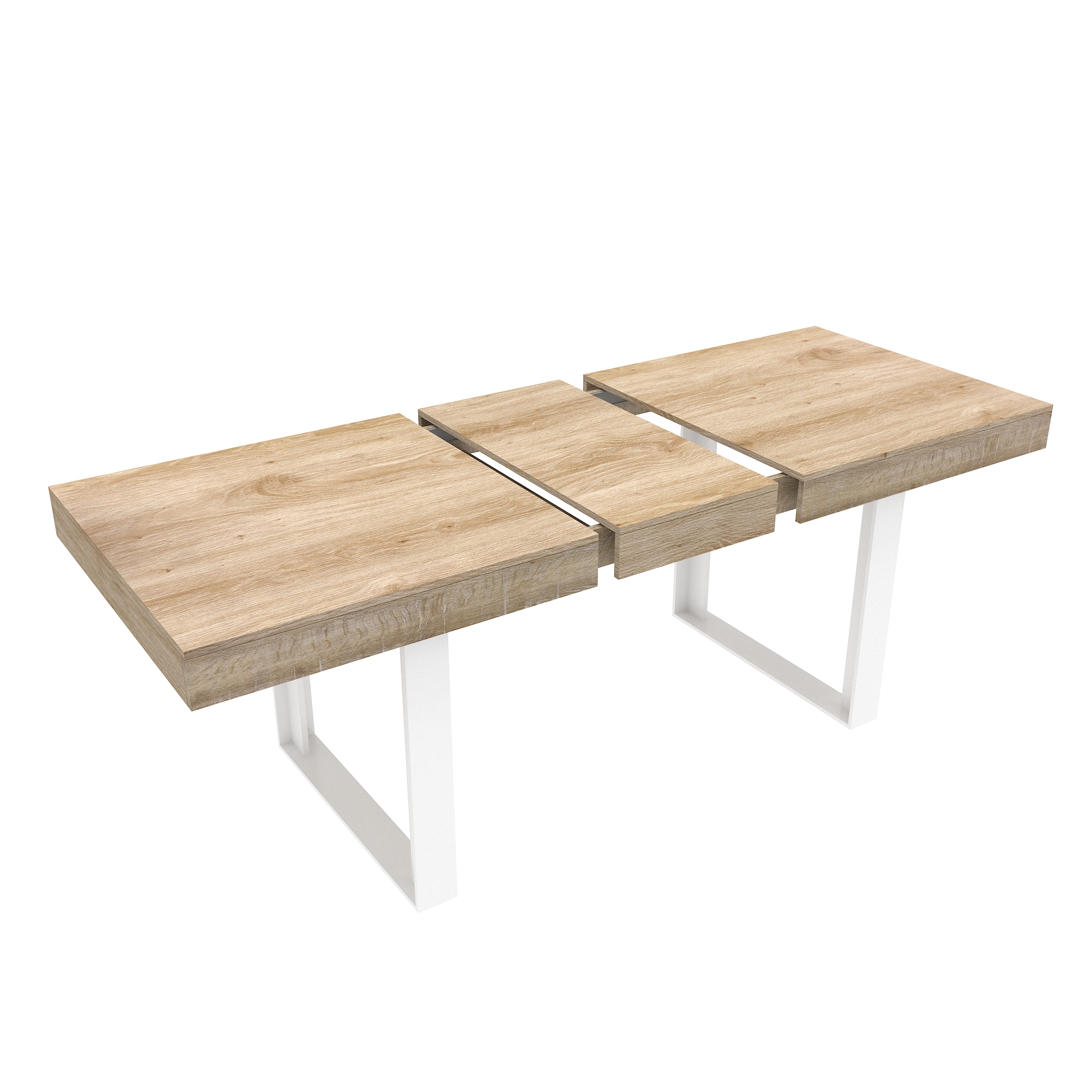 extendable dining table mechanism