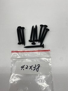 Vis à cloisons sèches M4.2 x 38 mm à tête trompette, phosphate noire, pour montants en bois, acier C1022, Homn Reen - Product Image 4