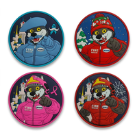Patchs en PVC 3D personnalisés de qualité supérieure, étiquettes en silicone caoutchouté, patchs en plastique souple pour la décoration de toiles, de tissus et de chapeaux