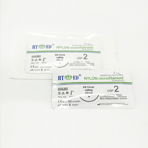Suturas Quirúrgicas Veterinarias de Nailon <span class=keywords><strong>No</strong></span> Absorbible para Cirugía Animal - Product Image 4