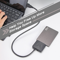 Cable adaptador de disco duro USB Sata a USB3.0, convertidor de 5Gbps para SATA3 HDD SDD de 2,5 pulgadas, 3,5