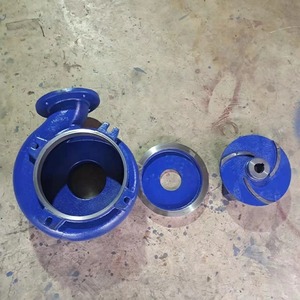 80YZ50-20-7.5KW Pièces de pompe à aspiration de boue et de sable : Plaque de protection du corps de pompe à turbine et joint d'étanchéité à l'eau - Product Image 2