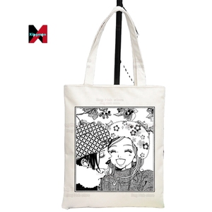 Nana Osaki Anime Women Package Canvas Bag <span class=keywords><strong>Manga</strong></span> Komatsu Nana Handbags Shoulder Bags Casual Black Stones Shopping Girls Handbag - Product Image 5