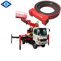 Roulement d'orientation de haute qualité, moteur hydraulique d'orientation SE7 pour plateforme rotative/grue élévatrice/pince forestière