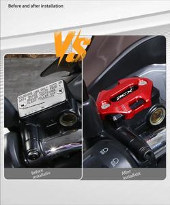 Accesorios de modificación para motocicleta <span class=keywords><strong>Honda</strong></span> PCX160/<span class=keywords><strong>125</strong></span> ADV160, cubierta de bomba de freno, cubierta de tanque de aceite, cubierta de taza de aceite de aluminio <span class=keywords><strong>ADV</strong></span> 160 - Product Image 4