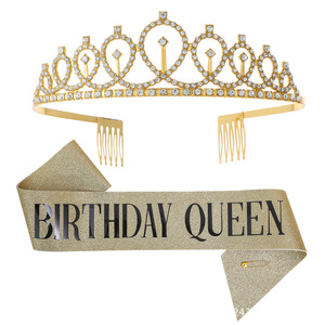 Conjunto <span class=keywords><strong>de</strong></span> correa <span class=keywords><strong>de</strong></span> corona <span class=keywords><strong>para</strong></span> fiesta <span class=keywords><strong>de</strong></span> <span class=keywords><strong>cumpleaños</strong></span> <span class=keywords><strong>de</strong></span> estilo americano europeo, diadema <span class=keywords><strong>de</strong></span> polvo brillante <span class=keywords><strong>para</strong></span> niña <span class=keywords><strong>de</strong></span> feliz <span class=keywords><strong>cumpleaños</strong></span>, decoraciones <span class=keywords><strong>de</strong></span> etiqueta elegantes - Product Image 6