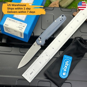 Cuchillo Plegable de Autodefensa BM485, Nuevo, Acero S30V, Mango G10, OEM, para Camping, Caza, Uso en Exteriores, Punta de Lanza - Product Image 2