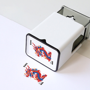 Usine de tampons colorés, vente en gros, conception de <span class=keywords><strong>logo</strong></span> personnalisée, <span class=keywords><strong>tampon</strong></span> multicolore CMYK - Product Image 3