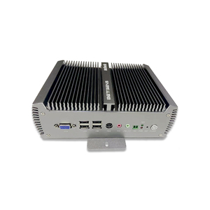 คอมพิวเตอร์ตั้งโต๊ะขนาดเล็กใหม่ Core I7 7500U Dual Quad Thread DDR4 6 RJ45 Gigabit LAN พีซีอุตสาหกรรมไร้พัดลม BPC-6016-6LAN มินิพีซี BPC - Product Image 1