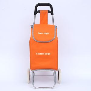 Carrito de Supermercado Multifuncional al por Mayor de Fábrica, Bolsa de Compras de Gran Capacidad con Ruedas - Product Image 4