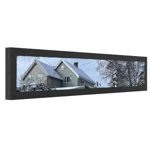 47.95 inch LCD module 1920*238 pixel LVDS 700 Brightness Color IPS Sunlight Visible TFT 55" Cut-out Bar Type Lcd Screen
