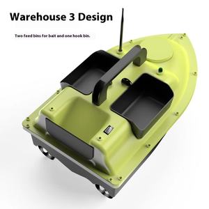 자동 반환 500m 원격 제어 미끼 캐스팅 보트 3 구획 GPS 포지셔닝 모델 독점 기능 - Product Image 3