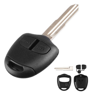 Coque de clé de voiture télécommande 2 boutons avec lame droite pour Mitsubishi Triton Evo Galant L200 Outlander Lancer Colt <span class=keywords><strong>Shogun</strong></span> - Product Image 3